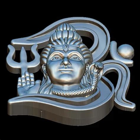 Mahadev 3D Model for 3D Printing - Lord Shiva Sculpture
