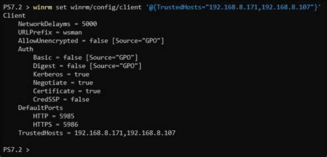 Remote PowerShell Session 的图像结果