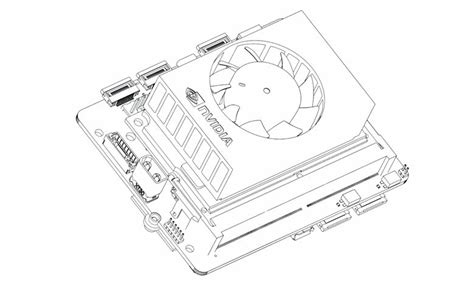 JETCORE Carrier Board for NVIDIA Jetson Xavier NX Orin Nano NX Nano TX2 ...