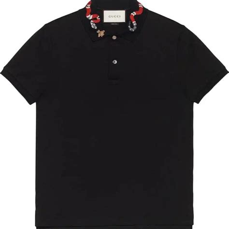Gucci Snake Collar Polo Medium - Depop