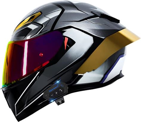 Camzimo Bluetooth Modular Motorcycle Helmet, with Tail DOT India | Ubuy
