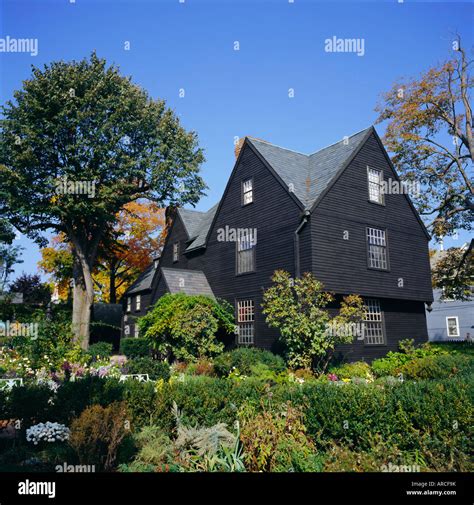 House of the Seven Gables, 1668, made famous in Nathaniel Hawthorne's ...