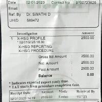 Vijaya Diagnostic Centre — Improper doing of health tests repeatedly ...