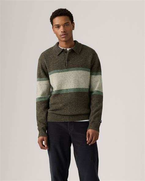 Redwood Rugby Sweater - Brown | Levi's® ES
