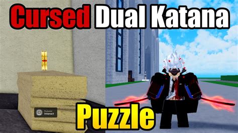 How To Get CURSED DUAL KATANA & Scrolls Puzzle in Blox Fruits! - YouTube