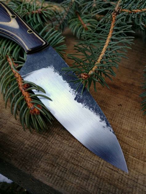 Drop point knife, Skinning knife with kydex sheath, Skinner, Hunting ...