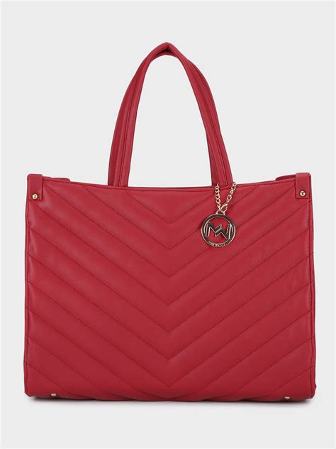 Hudson Maroon Tote for Women -Premium Office & Travel Bag – Miniwesst