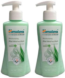 Himalaya Herbals MOISTURIZING ALOE VERA FACE WASH (200 ML) Face Wash ...