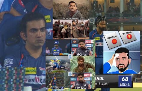 "Gambhir Bhai Aaj belt nikaalenge"- Top 10 funny memes after LSG chokes ...