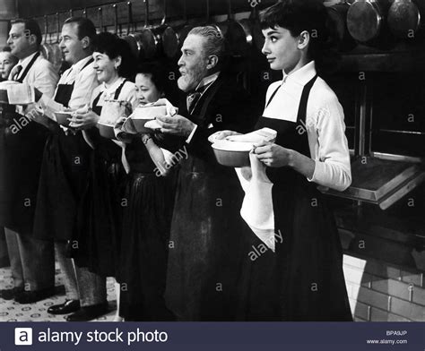 Audrey Hepburn Film Title Sabrina Black and White Stock Photos & Images ...