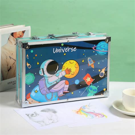 145-Piece Space Art Kit 🎨 – All-in-One Creative Suitcase – Giftoo
