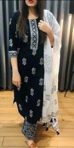 kcb Solid Kurta, Palazzo & Dupatta Set - Buy kcb Solid Kurta, Palazzo ...