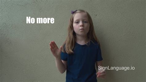 Sign Language Words More