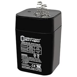 Mighty Max Battery 6V 5Ah SLA Battery for Phantom Feeder Kit : Amazon ...