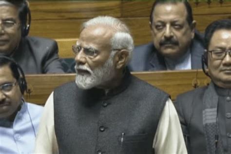 PM Modi's Parliament address: Congress almost near its end THE NEW ...