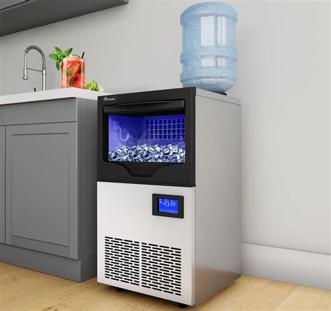 Amazon.com: YITAHOME Commercial Ice Maker Machine 100lbs/24h with 33lbs ...