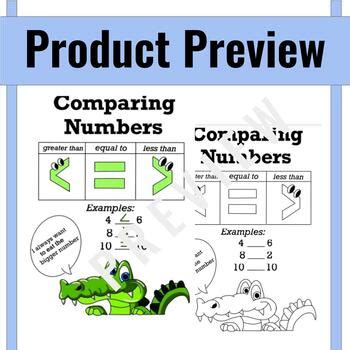 Image result for Comparing Numbers Teaching Chart