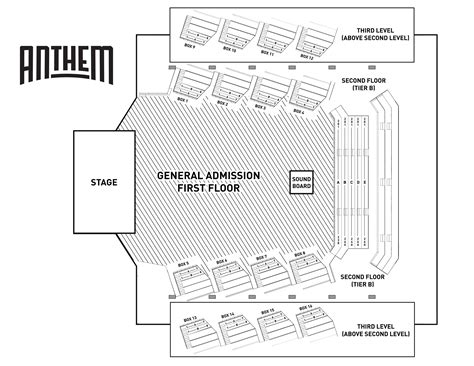 Discover the Best Seats at DC The Anthem: A Comprehensive Seating Chart ...