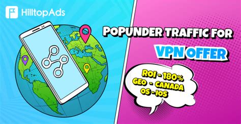 High ROI of 180% from HilltopAds Popunder Traffic on VPN Offer ...