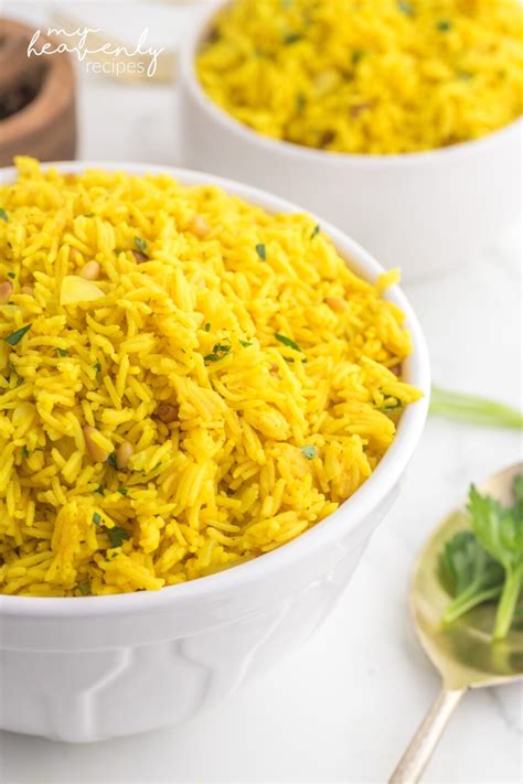 Mediterranean Rice Recipe - My Heavenly Recipes