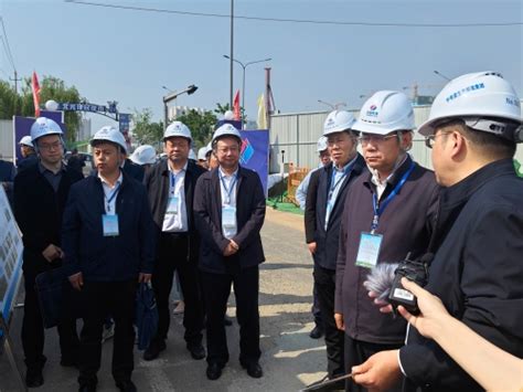 中国水利水电第五工程局有限公司 公司新闻 王建森一行到济南大明湖项目调研指导工作