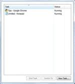 Task Manager Missing Bar 的图像结果