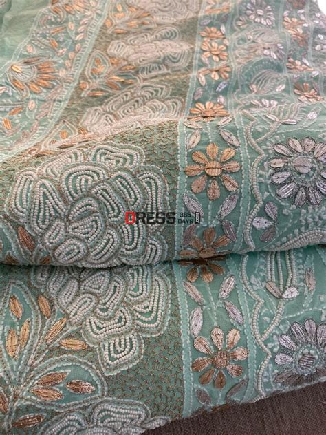 Lucknowi Chikankari Sarees| Chikan Sarees | Mukaish Sarees Buy now ...