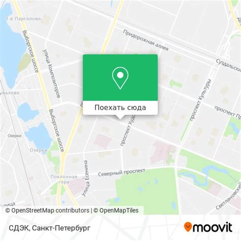Как добраться до СДЭК в Выборгский Район на автобус, метро или трамвай?