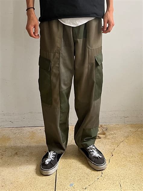 “Mr.Remake Man” PATCHWORK REMAKE CARGO PANTS | JUNK SHOP
