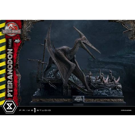 Jurassic Park III (Film) Pteranodon Bonus Version Statue By Prime1 Stu