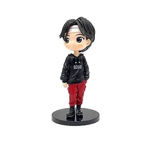 Buy PINAKA BTS BT21 Action Figures Jin RJ Anime Party Model Toy 16 Cm ...