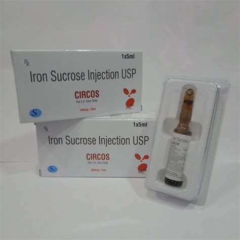 Iron Sucrose Injection Usp - Iron Sucrose 5ml Manufacturer from Chandigarh