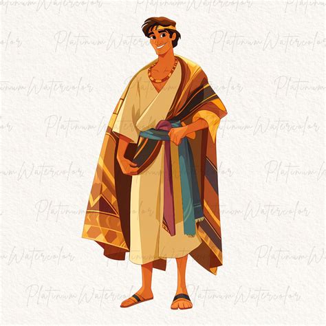 Joseph Biblical Characters, Clipart Bundle, Bible Study, Transparent Background, Digital Clipart ... - characteristics of joseph in the bible