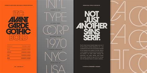ITC Avant Garde Gothic | Webfont & Desktop font | MyFonts | Gothic ...