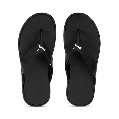 Puma Brand Men's Galaxy Comfort IDP Flipflops Slippers 374846 04 (Black ...