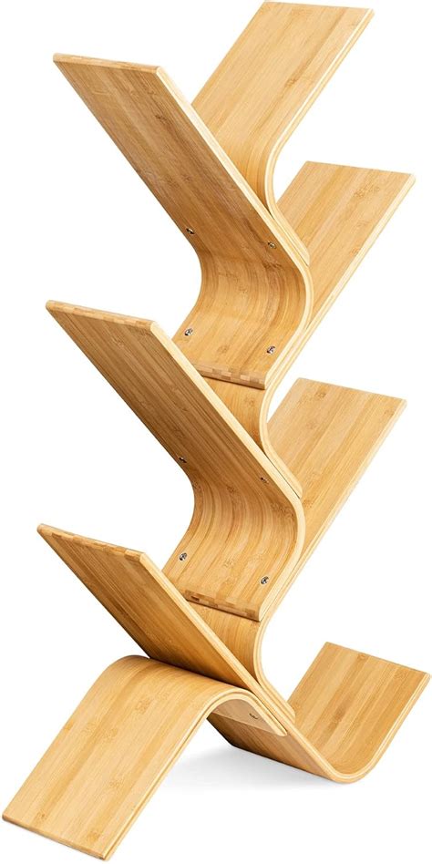 Navaris Tree Bookshelf - Curved Tree Bookcase Made India | Ubuy