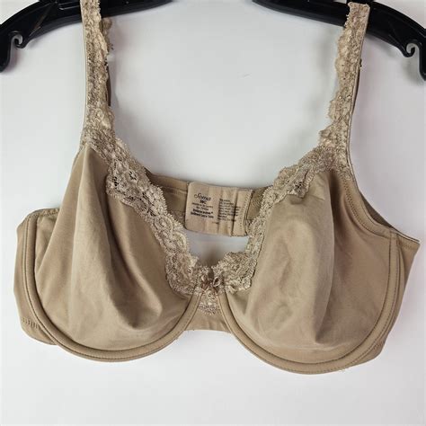 Soma Bra Embraceable Unlined Lace Trim Size 38C Under… - Gem