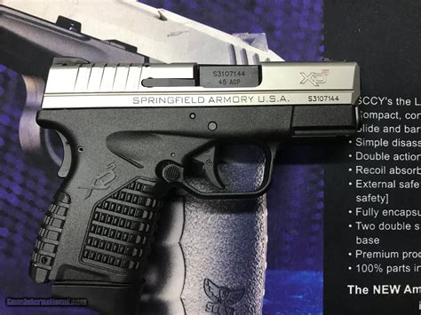 SPRINGFIELD ARMORY XDS-45 3.3 .45 ACP