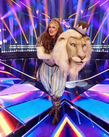 Image result for Masked Singer Lion Performance