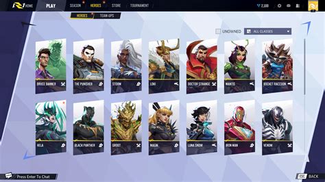 Marvel Rivals Guide : Characters