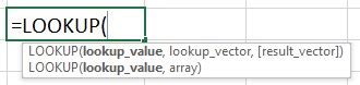 Image result for Lookup Table Excel for Words