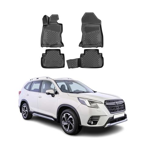 2019-2024 Subaru Forester Floor Mats Liners Full Set All Weather Black ...