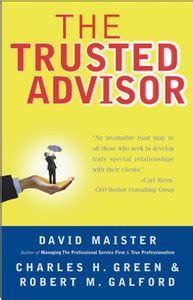 The Trusted Advisor: Buy The Trusted Advisor by Maister David H at Low ...