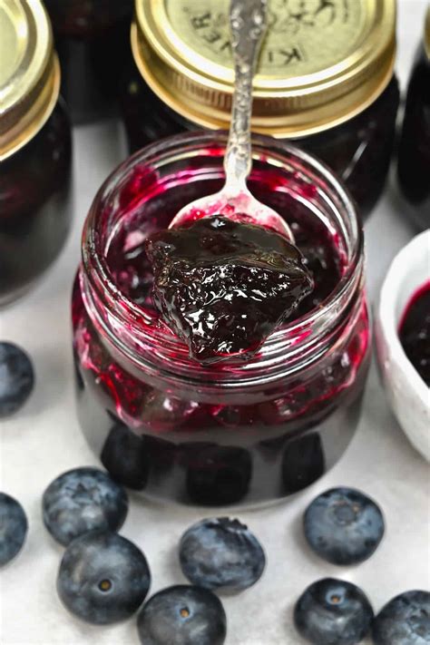 Homemade Blueberry Jam - Alphafoodie