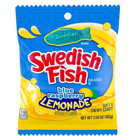 Swedish Fish Blue Raspberry Lemonade