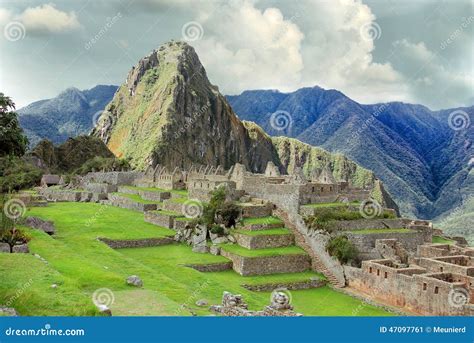 Machu Picchu stock image. Image of cusco, hispanicized - 47097761