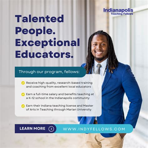 Indianapolis Teaching Fellows (TNTP) 2024 Cohort Opens - Teach Indy