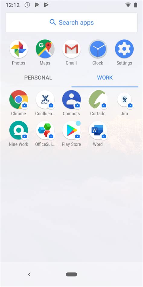 Image result for Multiple Work Profiles On Android Possible