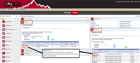 MyCWU Student Center - Central Washington University