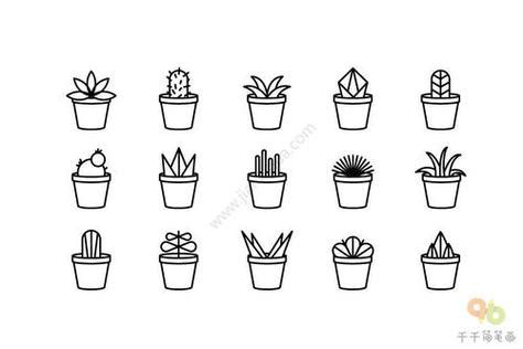 100种植物怎么画,100种植物简笔画图片,植物画(第5页)_大山谷图库